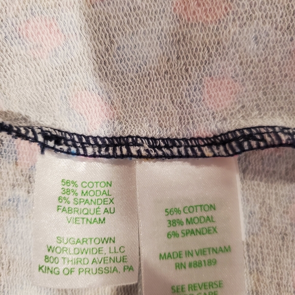 Lilly Pulitzer 1/2 Zip In Seabreeze Blue Low Tide Spotted In the Wild Size L - Picture 4 of 5